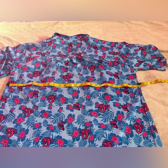 Men’s Swisher Hawaiian Shirt – Jacksonville Jumbo Shrimp Edition (Size XL) - Picture 7 of 10